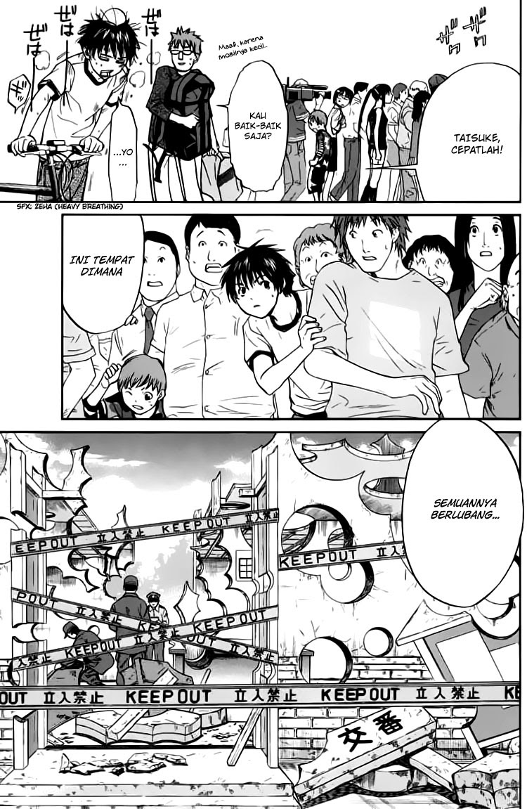 Alive: Saishuu Shinkateki Shounen chapter 21